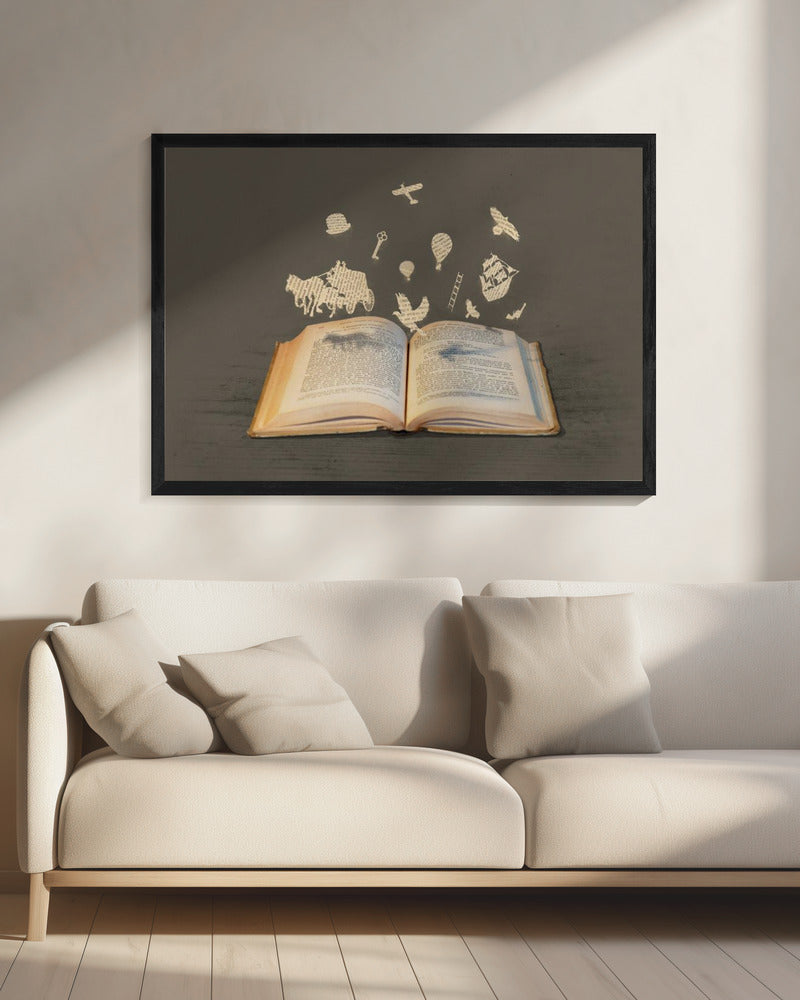 Woorden nemen vlucht | Canvas