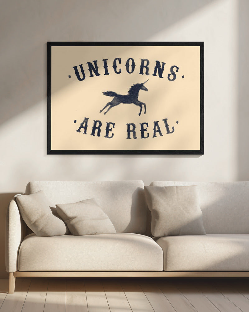Eenhoorns bestaan echt II | Canvas