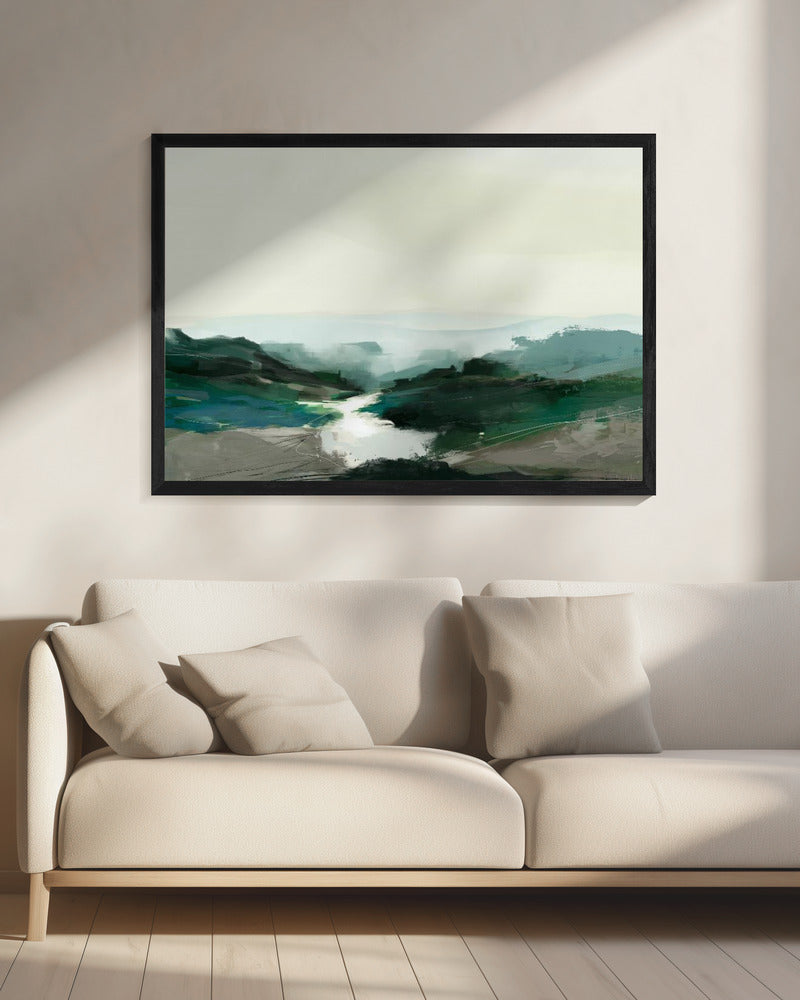 Hooglandzicht | Canvas