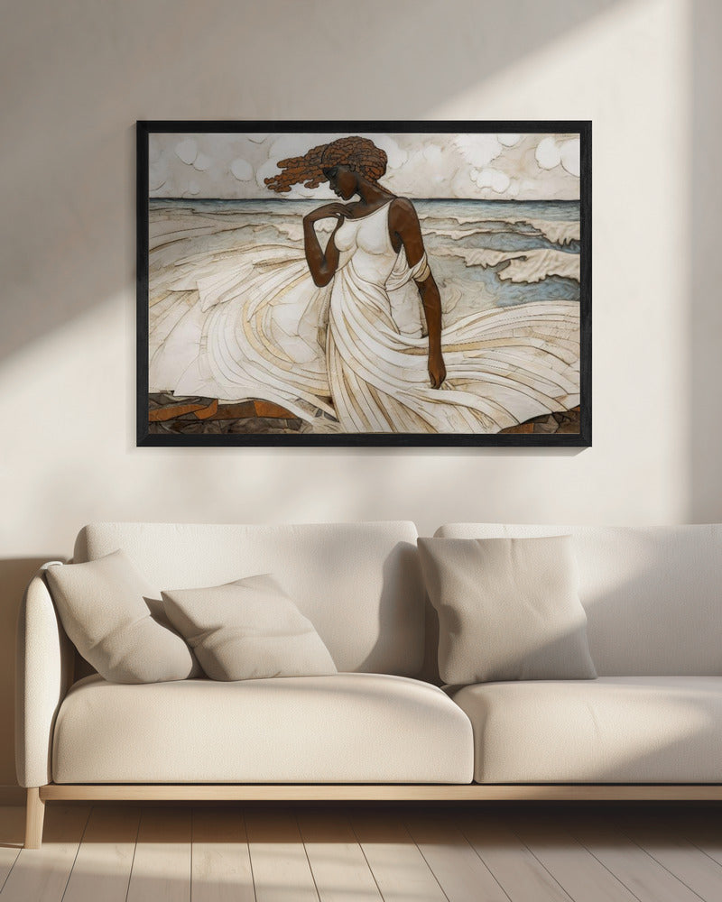 De sereniteit van de oceaan | Canvas
