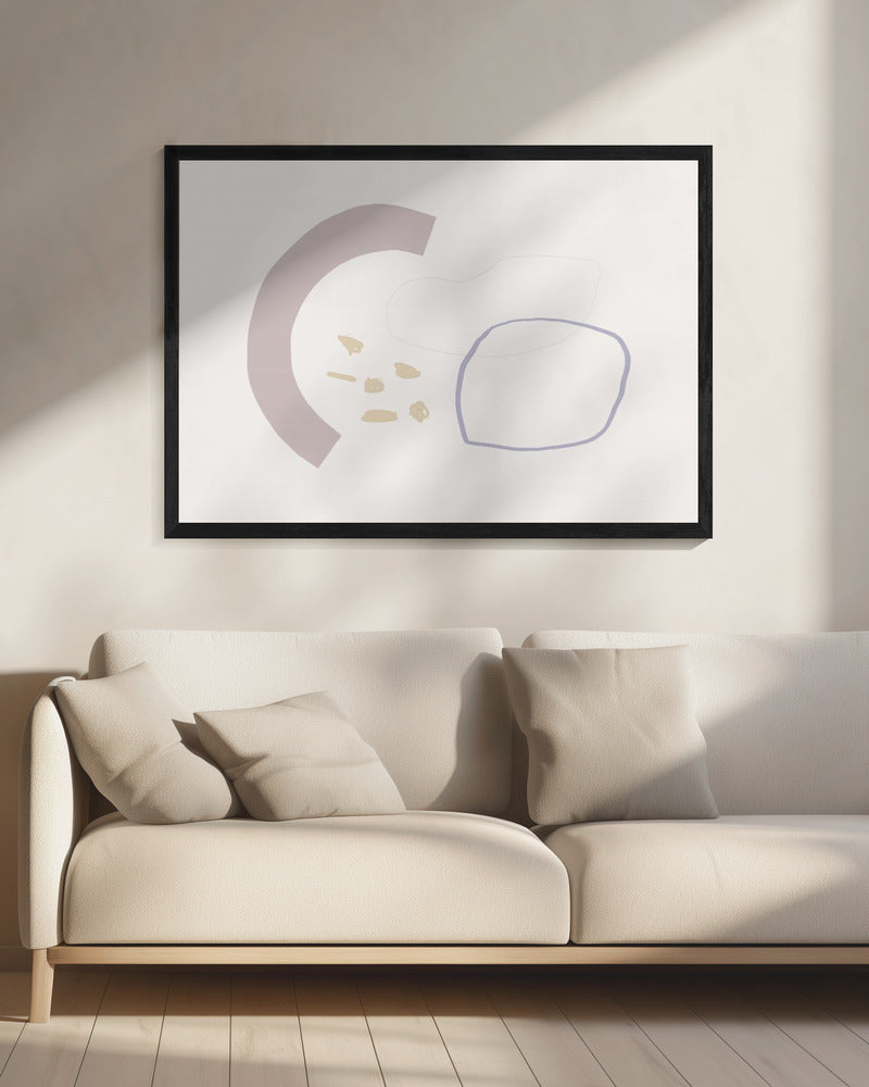 Dromerige vormen dansen | Canvas