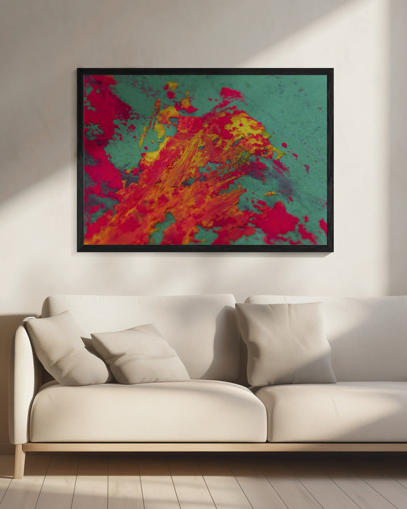 gekleurde verf | Canvas