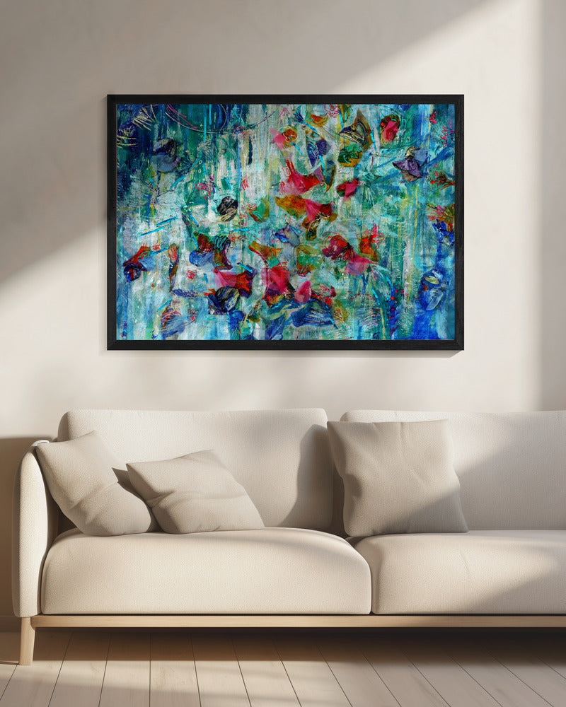Blooming Shimmer: Sparkle in the Light | Canvas