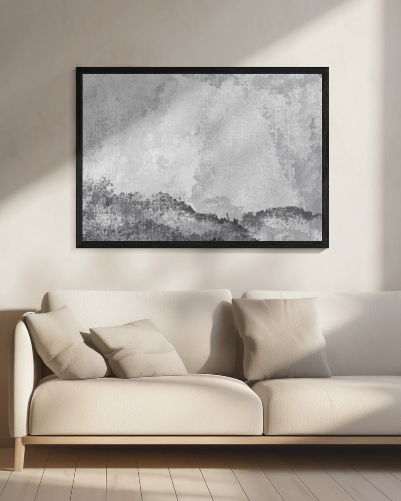 Grijswaardenbergen | Canvas
