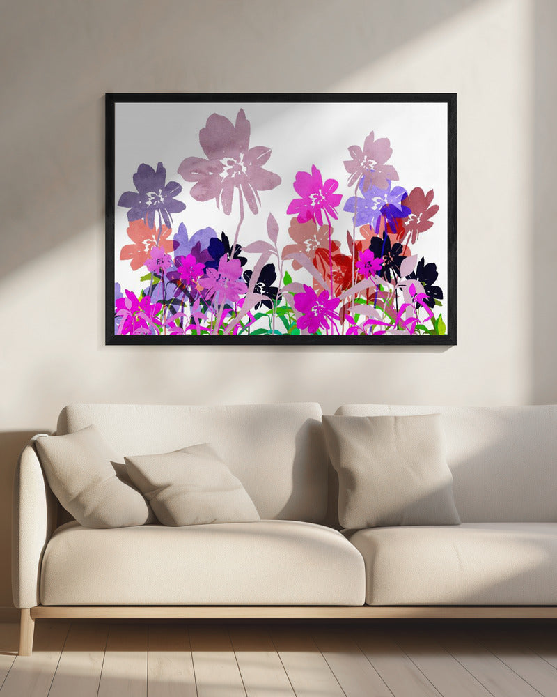 Bloemenveld | Canvas