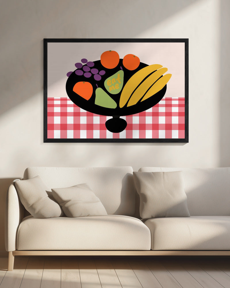 De fruitschaal (eet mij) | Canvas
