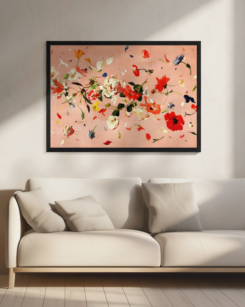 Bloeiende Fluisteringen | Canvas