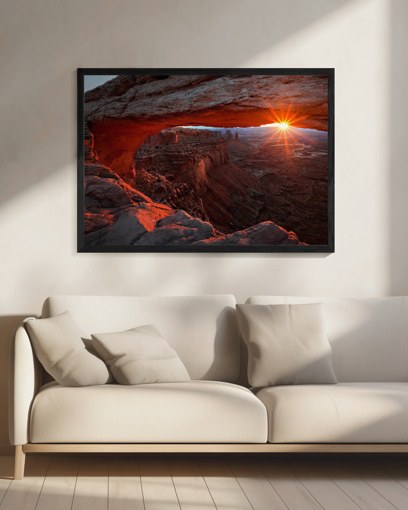 Zonsopgang bij Mesa Arch | Canvas