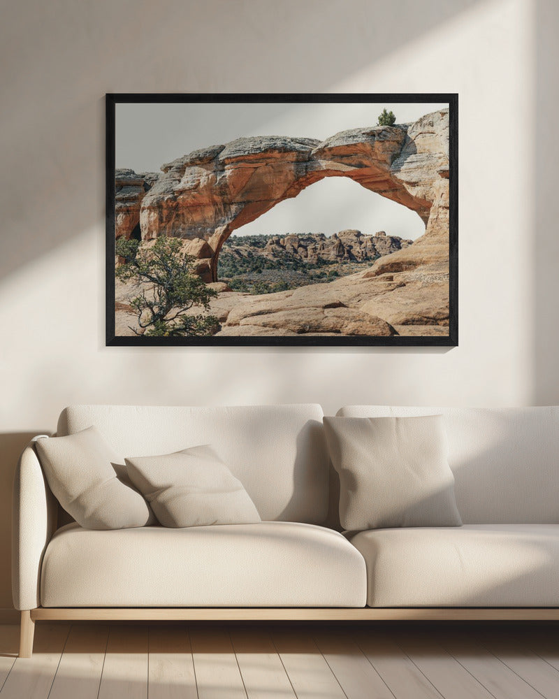 Uitzicht naar het westen | Canvas