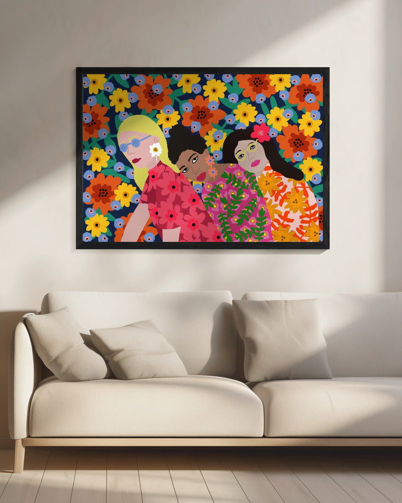 Drie Vrienden | Canvas