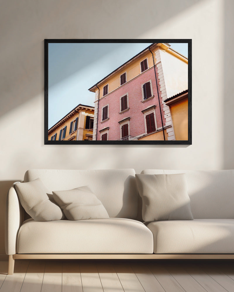 Pastel Bologna | Reisfotografie Italië | Canvas