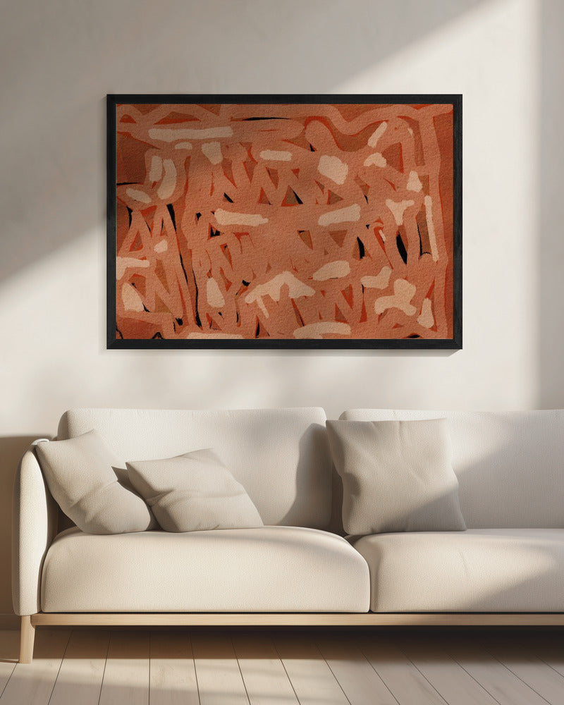 Bruin abstract | Canvas