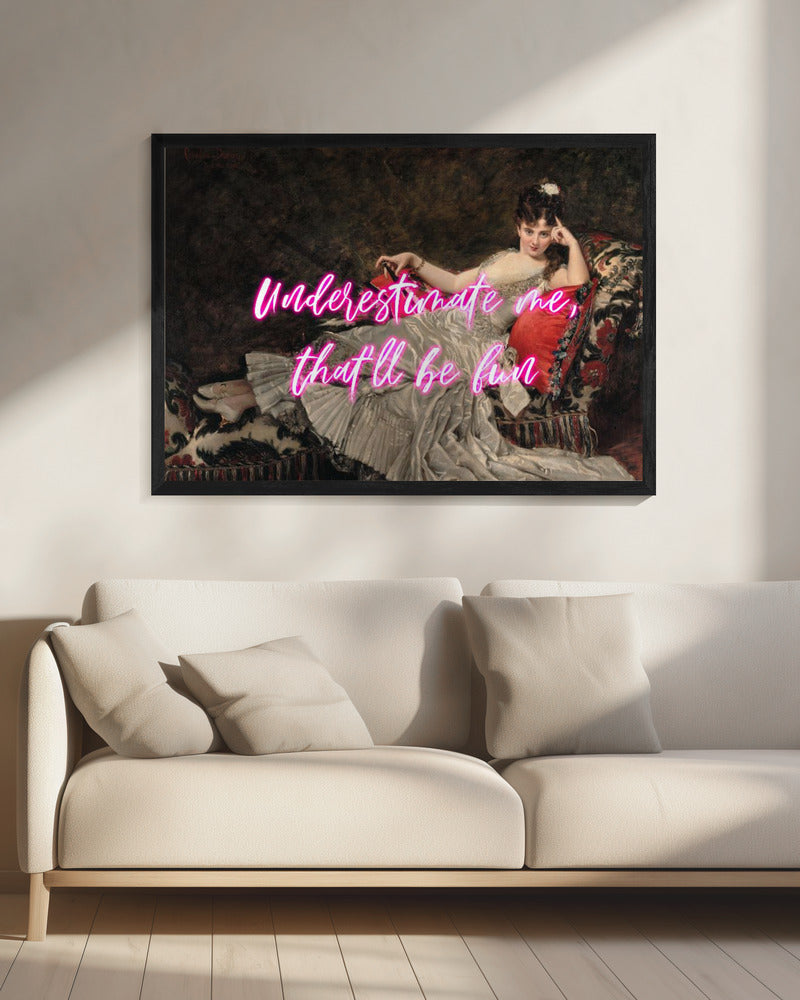 Onderschat de verhouding | Canvas