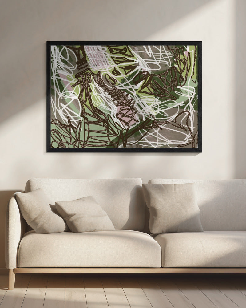 Krabbel Abstract | Canvas
