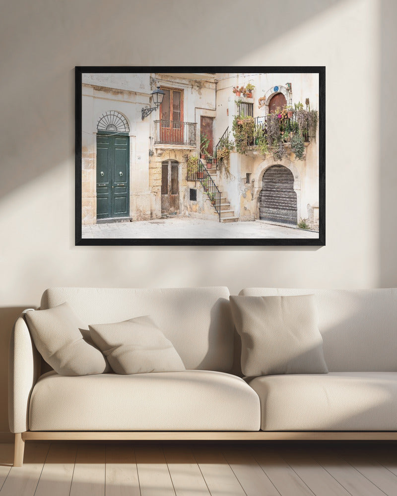 Straten in Syracuse #2, Italië | Canvas