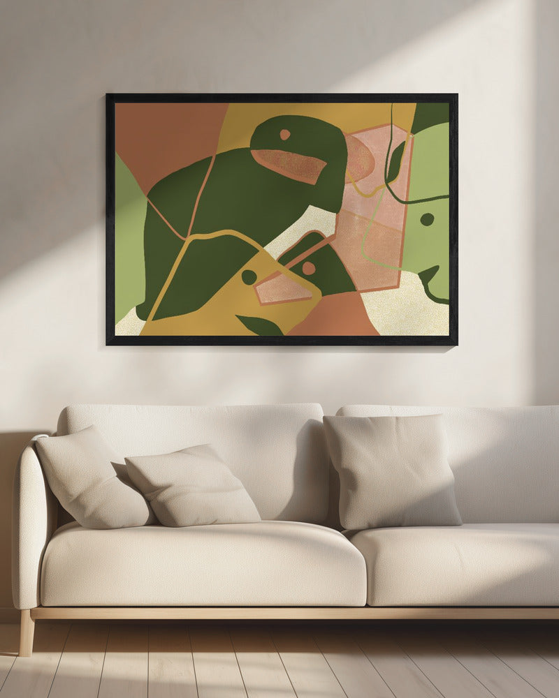 Abstract van verbeelding | Canvas