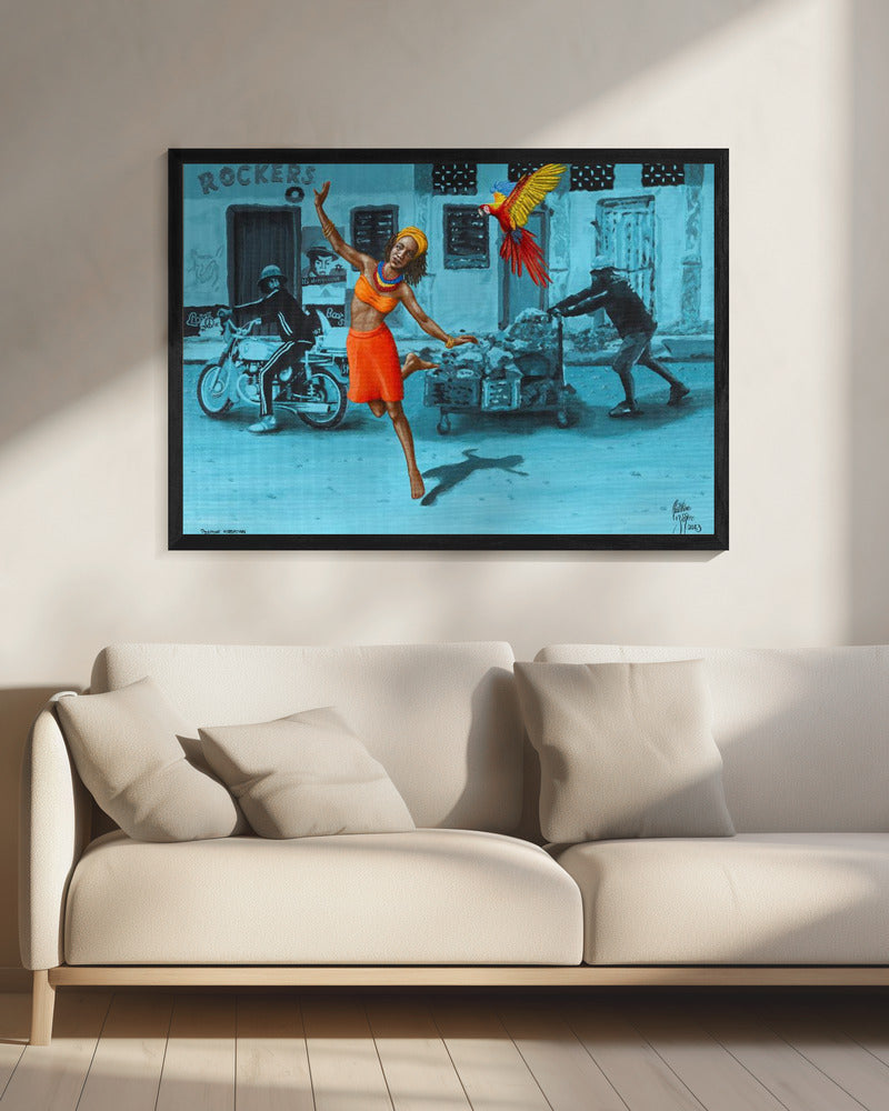 Positieve vibratie | Canvas