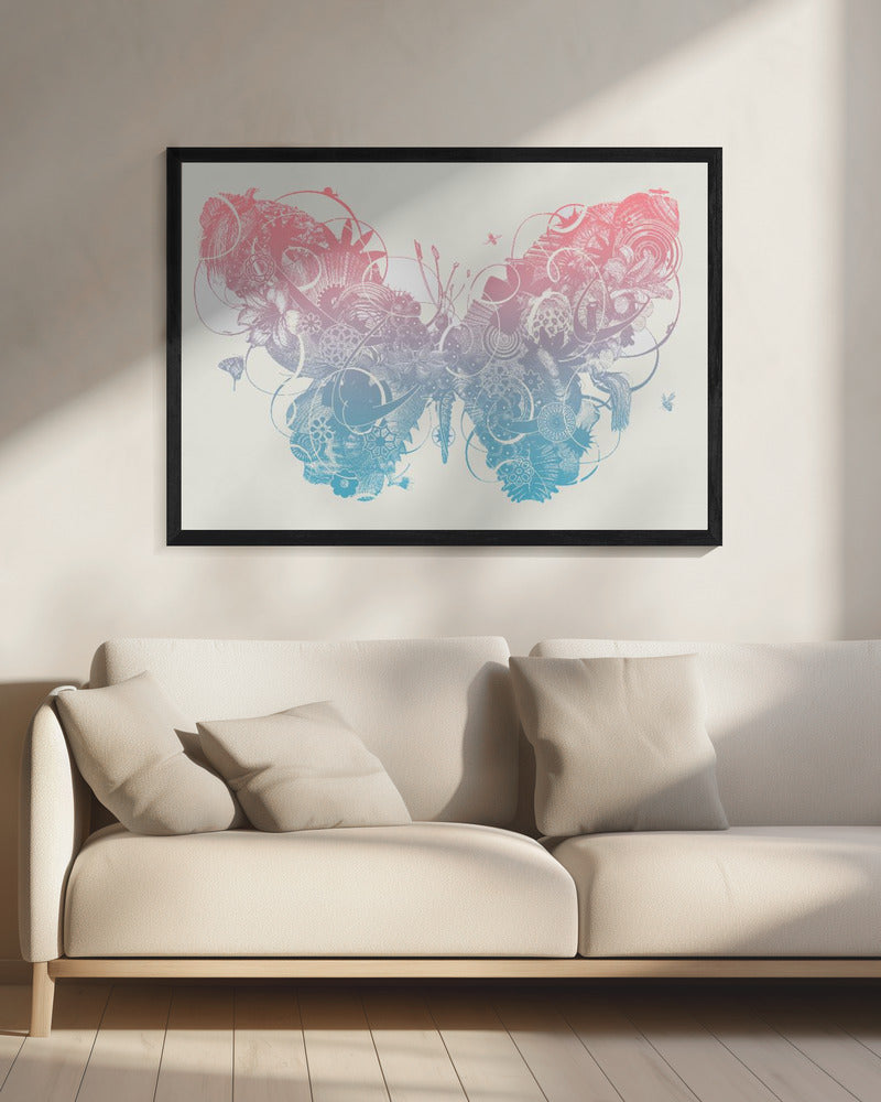 Vlinder 1 | Canvas