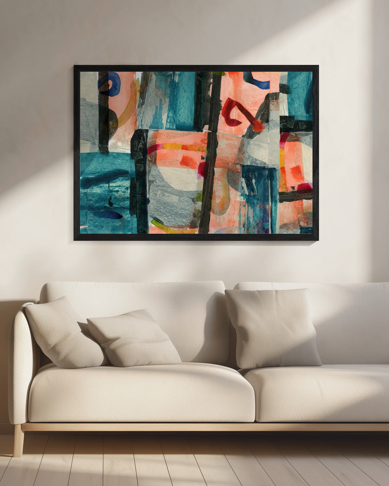 Multi Abstracte Vormen 2 | Canvas