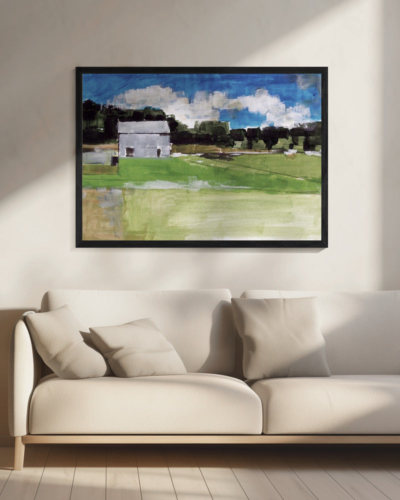 Barren Farm Barn Print nr. 2 | Canvas