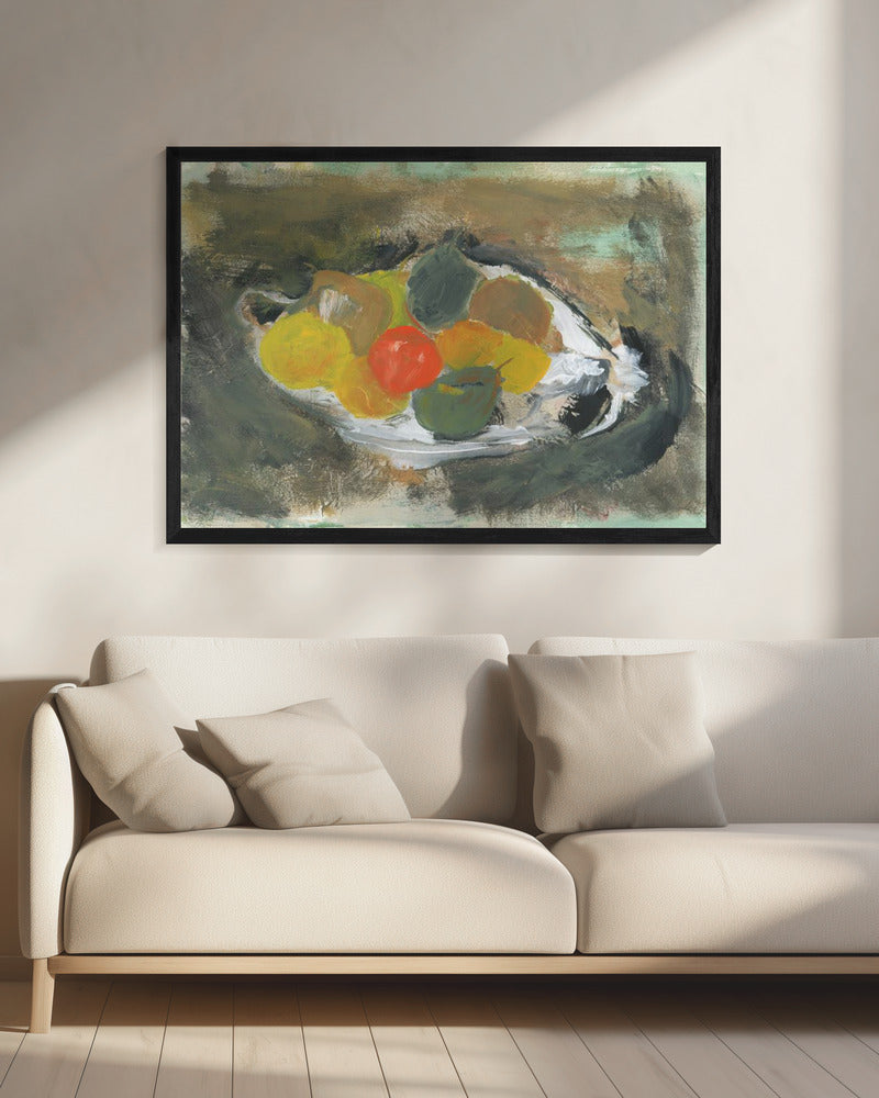 Agrumi su un piatto nr. 1 | Canvas