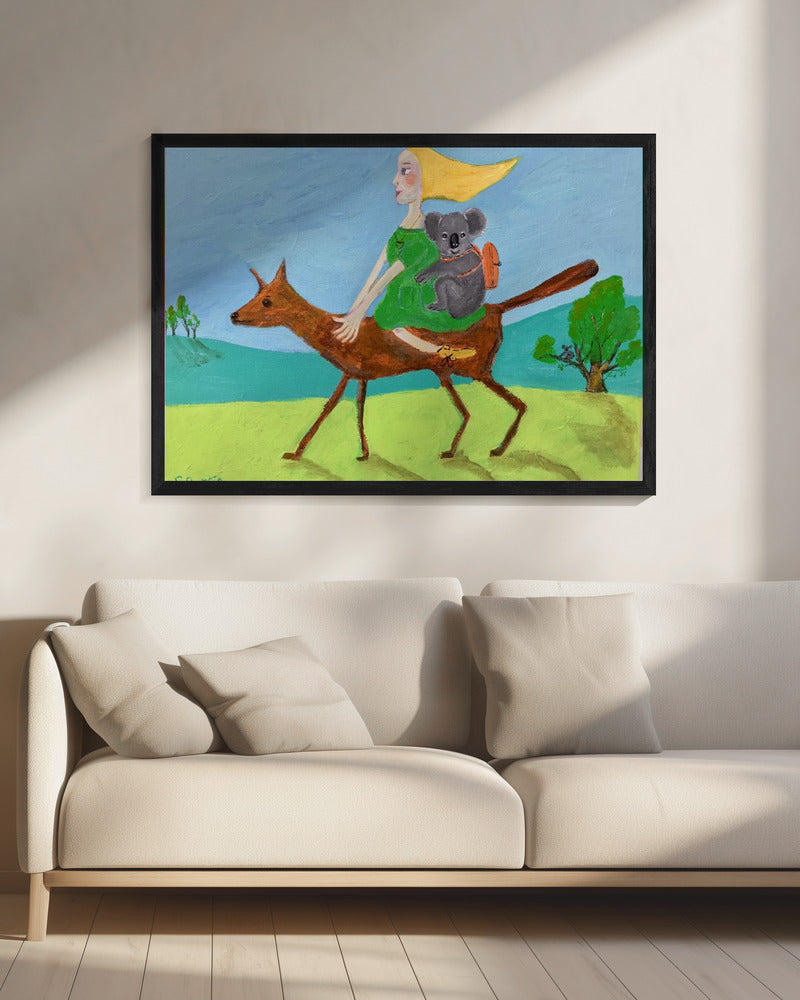 Op avontuur. | Canvas