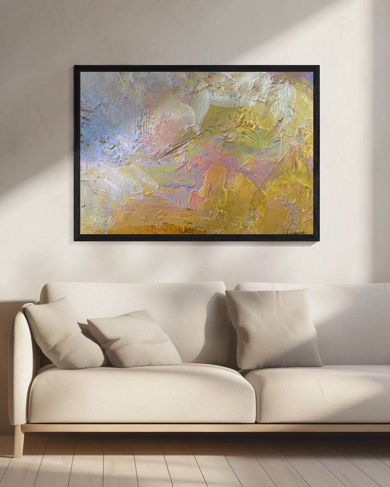 Gouden Huescape | Canvas