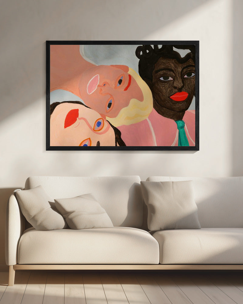 Van haar | Canvas