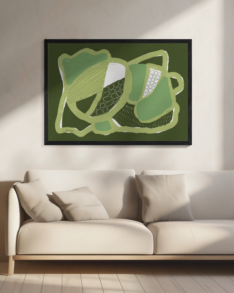 Groen ABSTRACT | Canvas