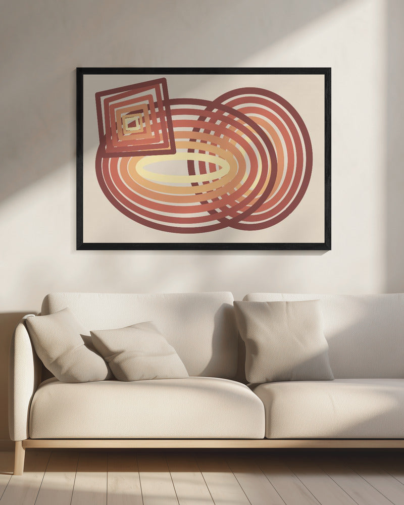 Patroon retro | Canvas