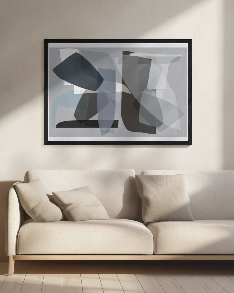 Neutrale vormen 4 | Canvas