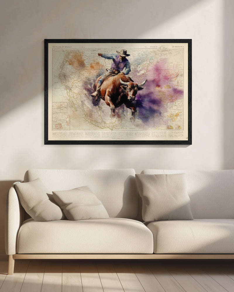 Stierenrijder | Canvas