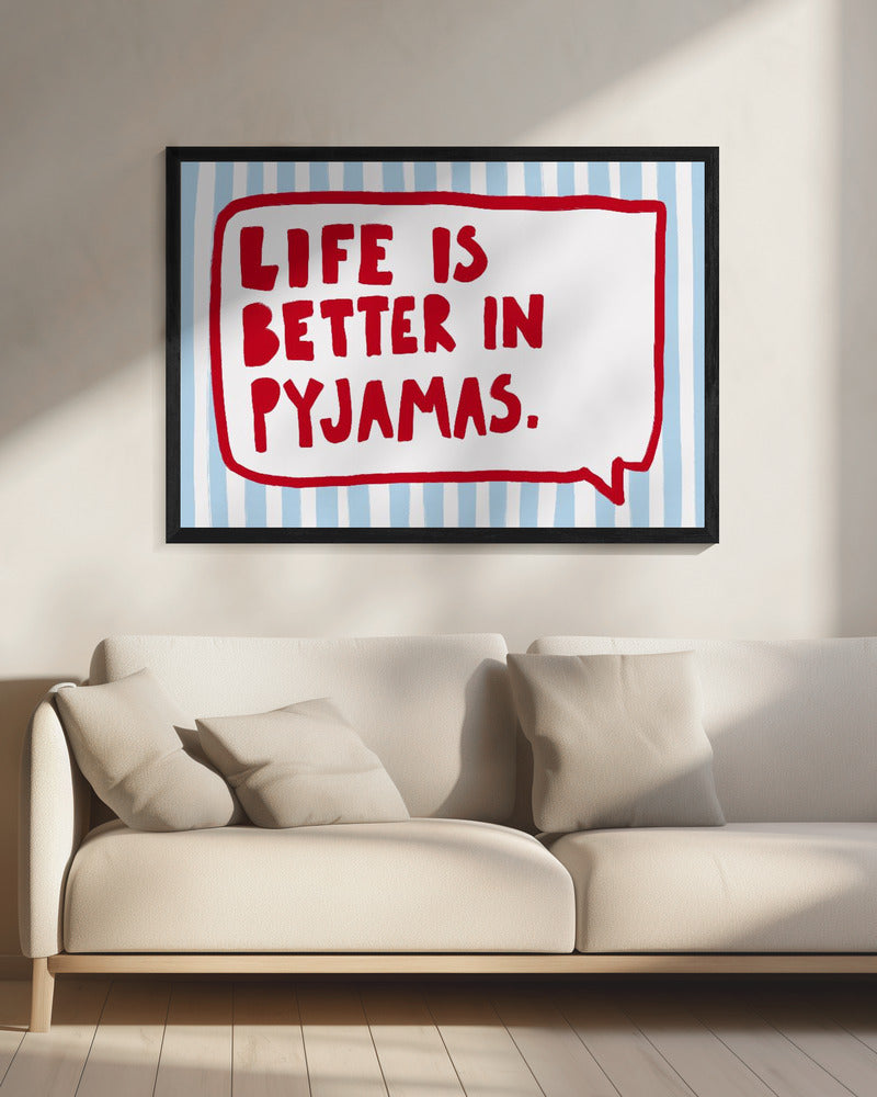 Gezellige pyjamawijsheid | Canvas