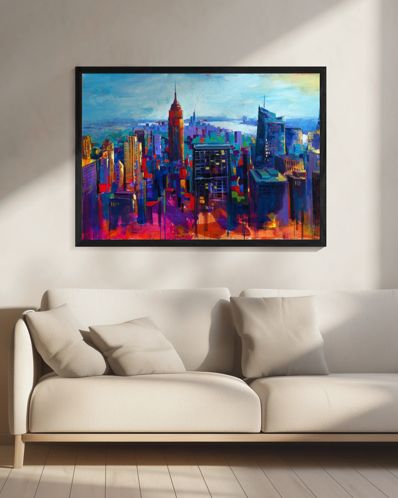 Skyline van New York | Canvas