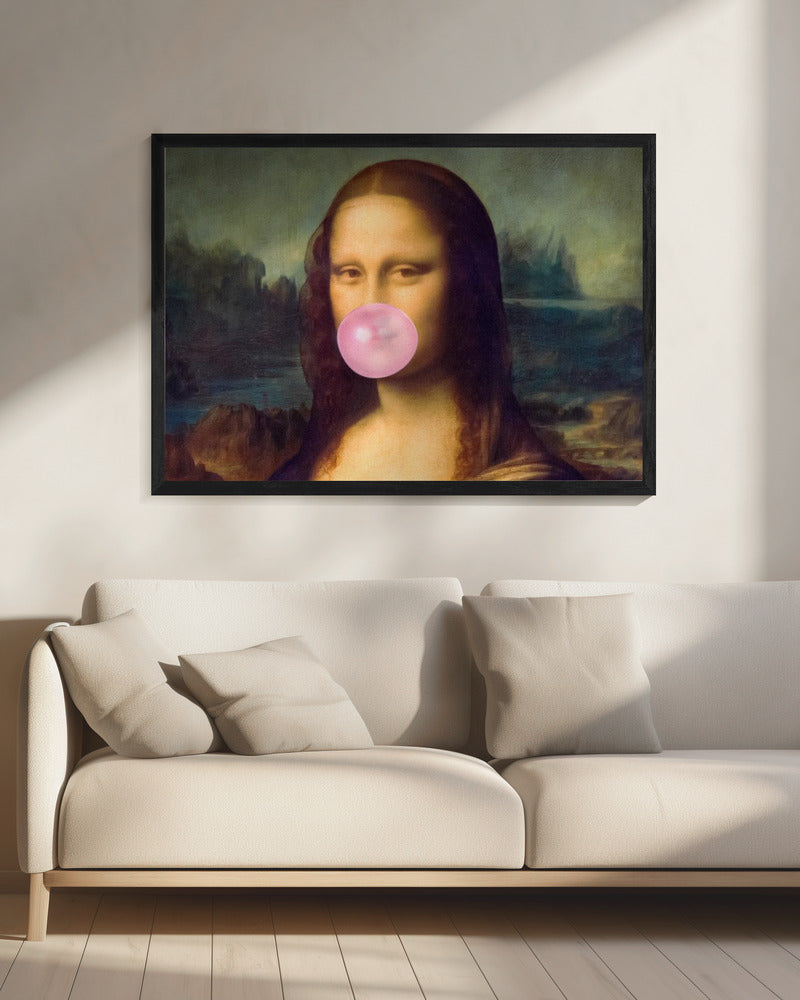 Mona Lisa Bubblegum | Canvas