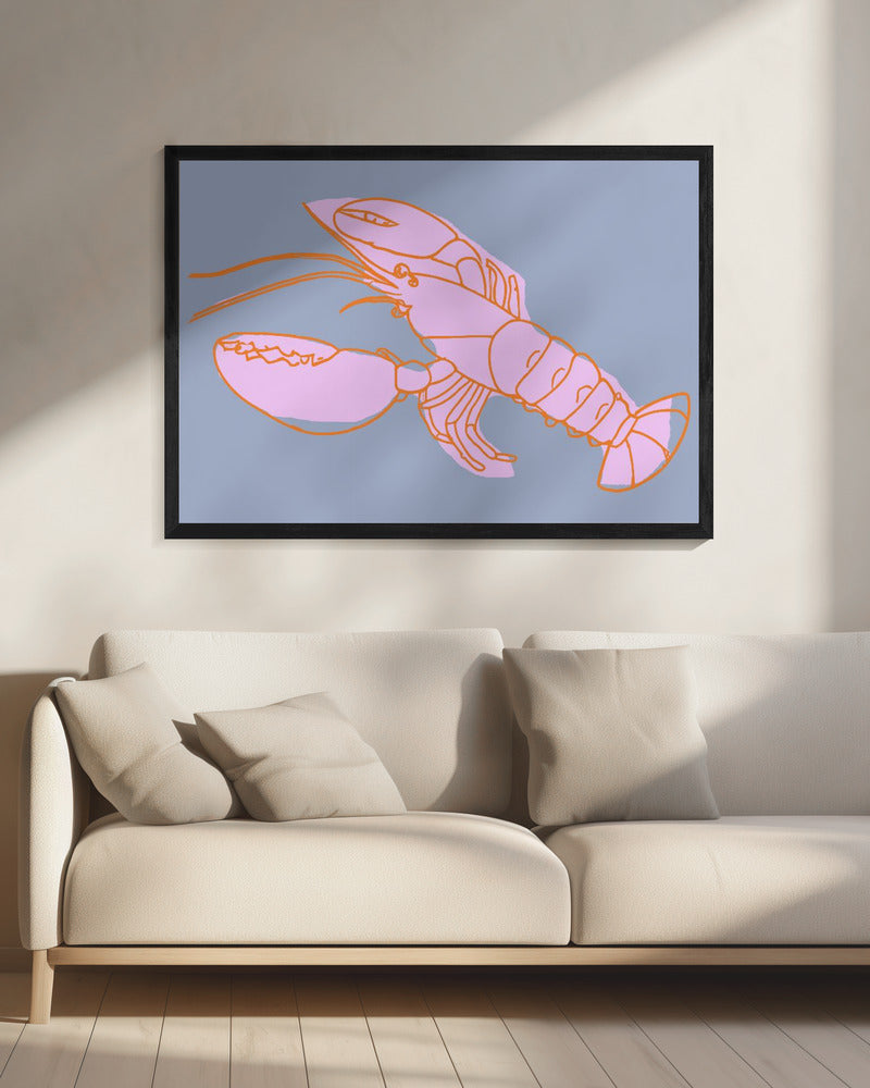 Neon Kreeft Vibes | Canvas