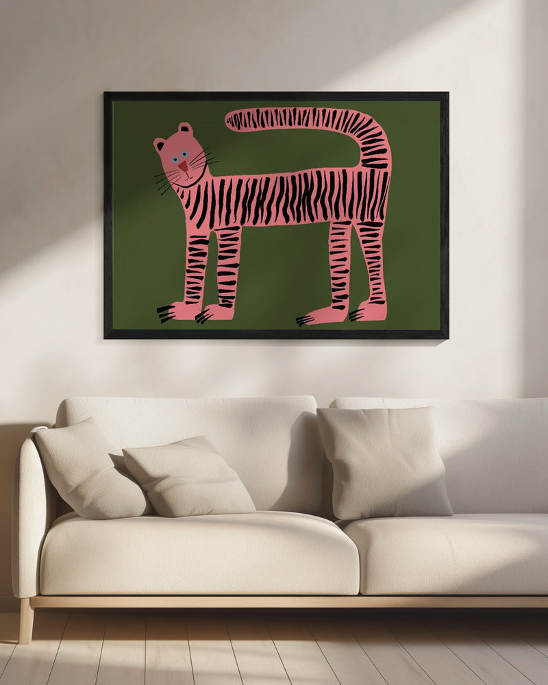 Tijgerkat | Canvas