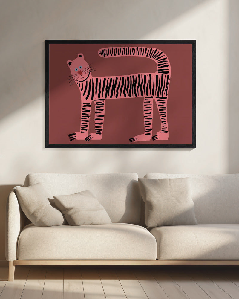 Tijgerkat | Canvas