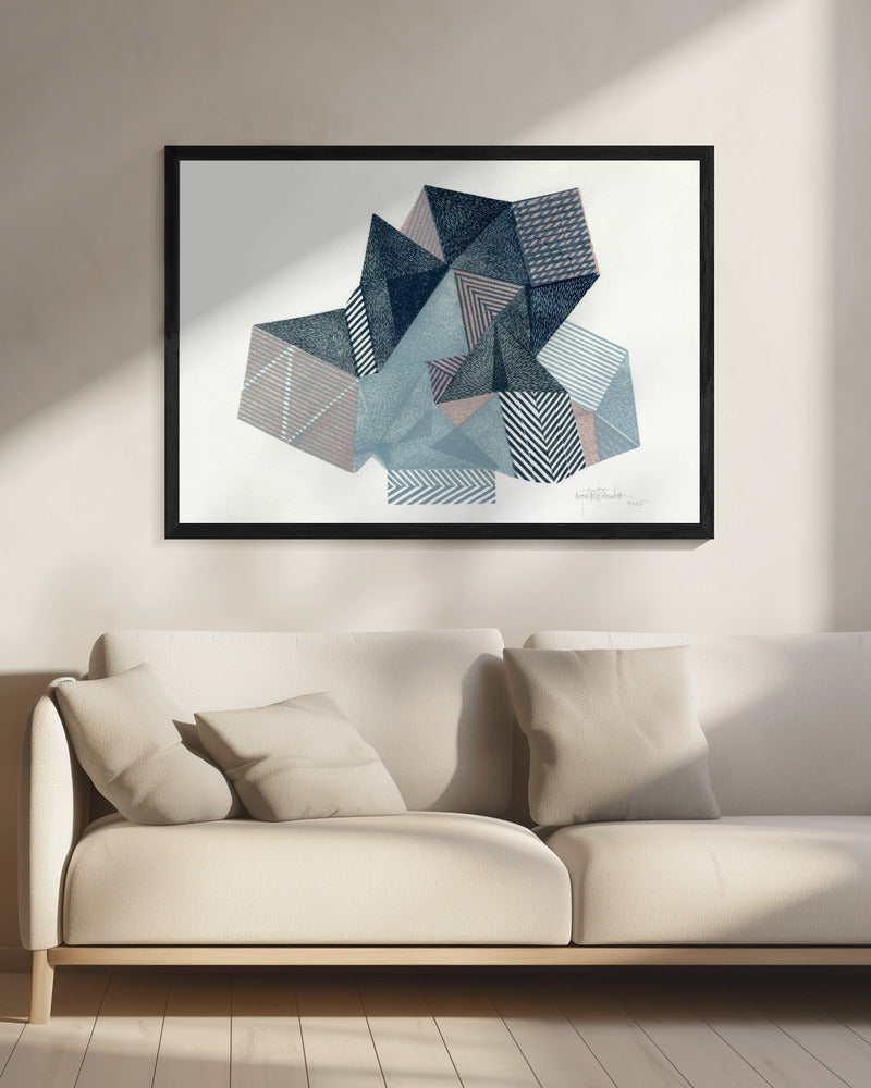 Veelhoekige vorm I. | Canvas