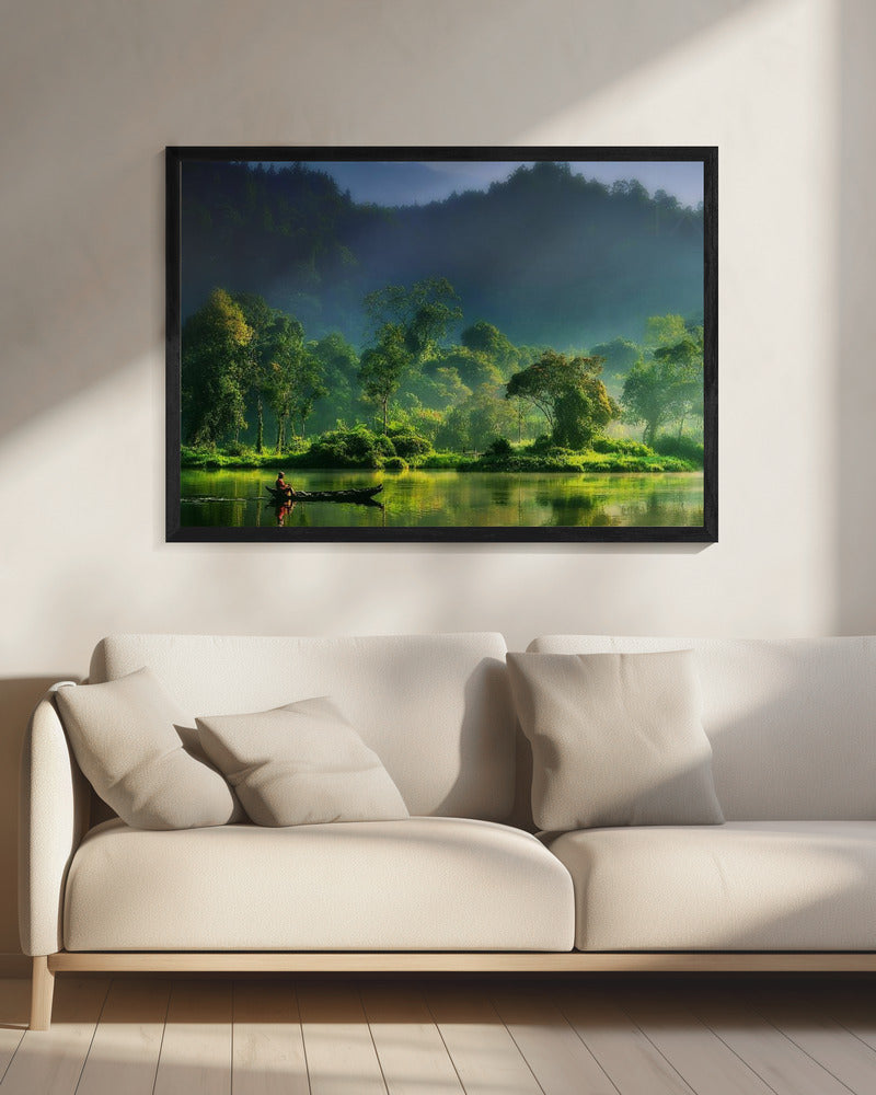 Schilderij van de natuur | Canvas