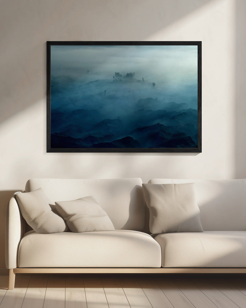 Land van Mist | Canvas
