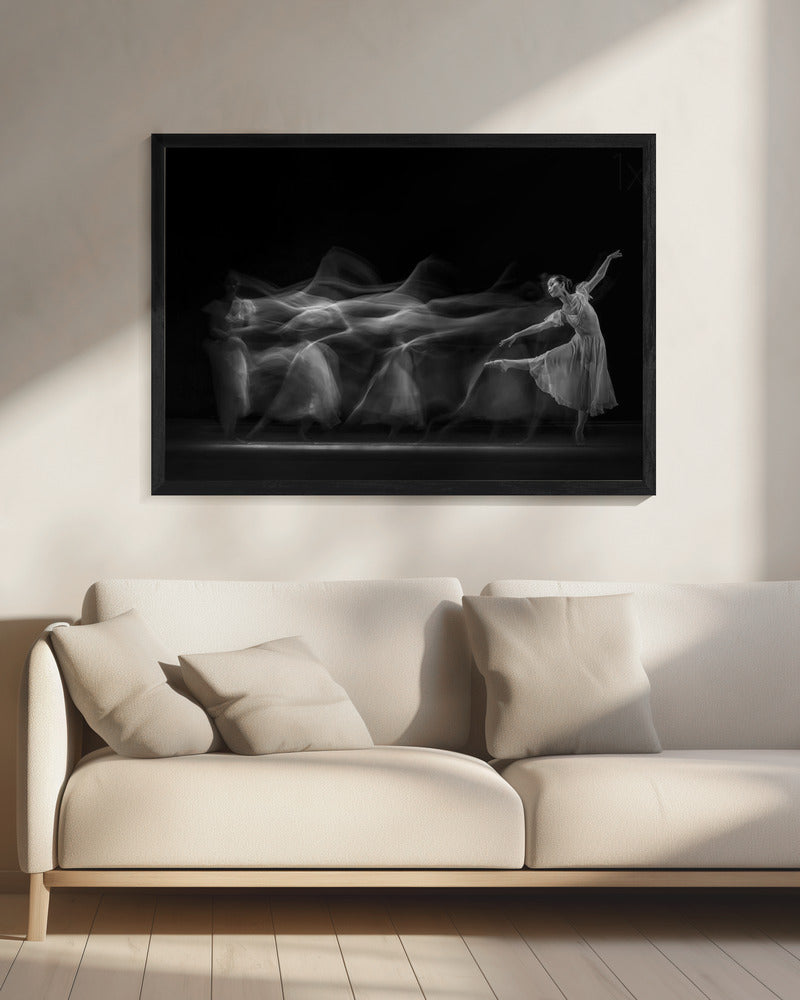 Golven van Balerina | Canvas