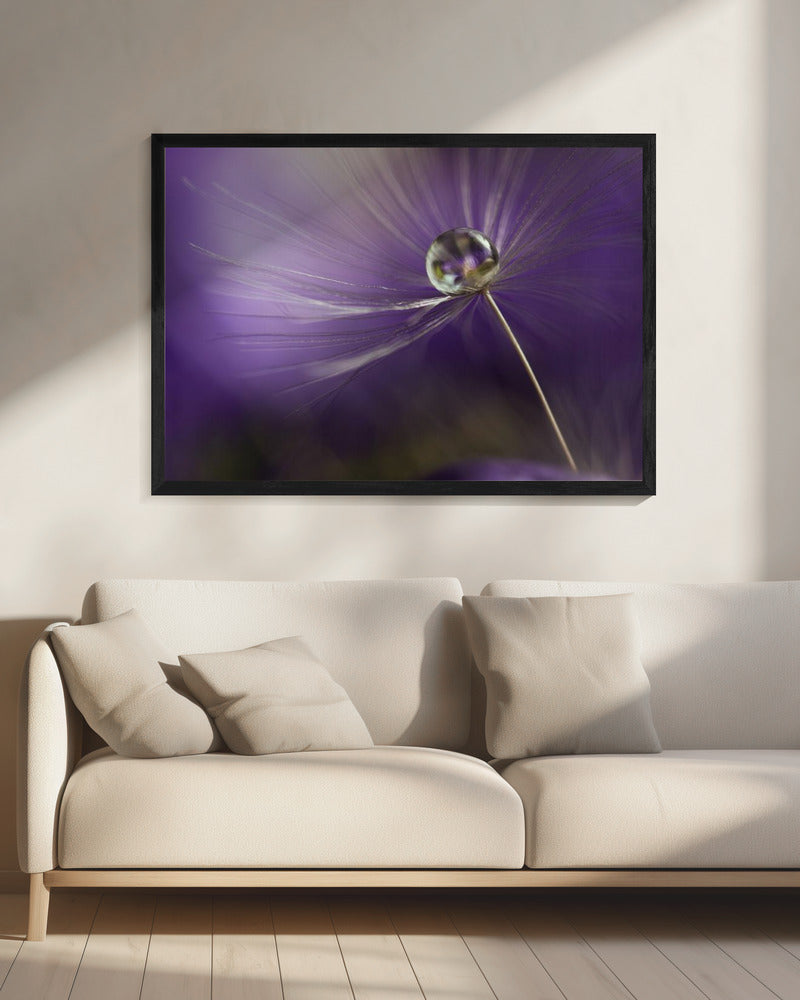 In tinten paars | Canvas