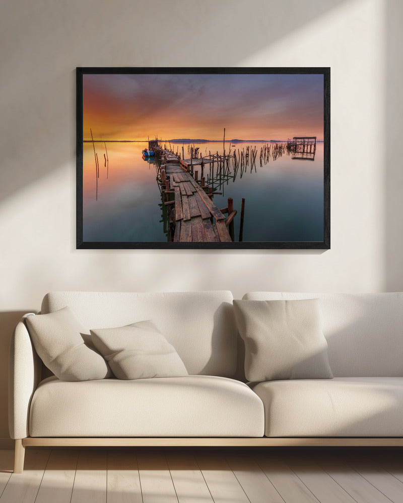 De laatste... Licht | Canvas