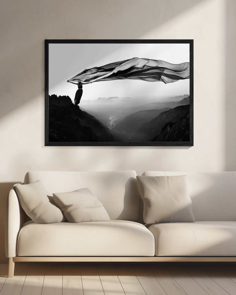 Vrij als de wind | Canvas