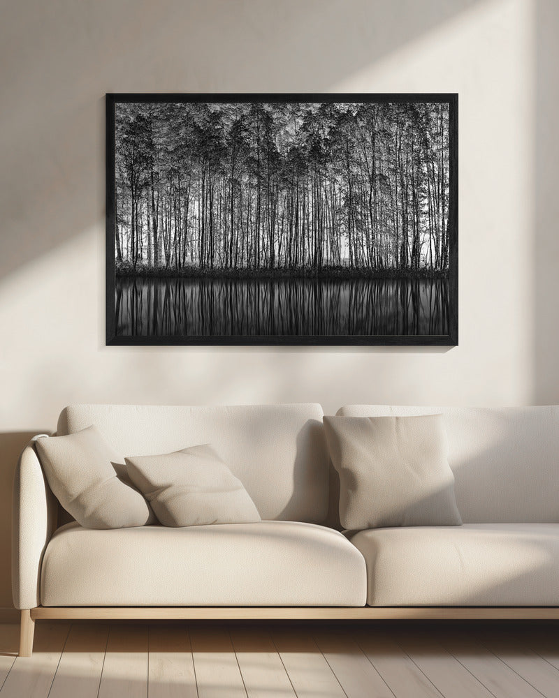 Pointillisme Natuur | Canvas