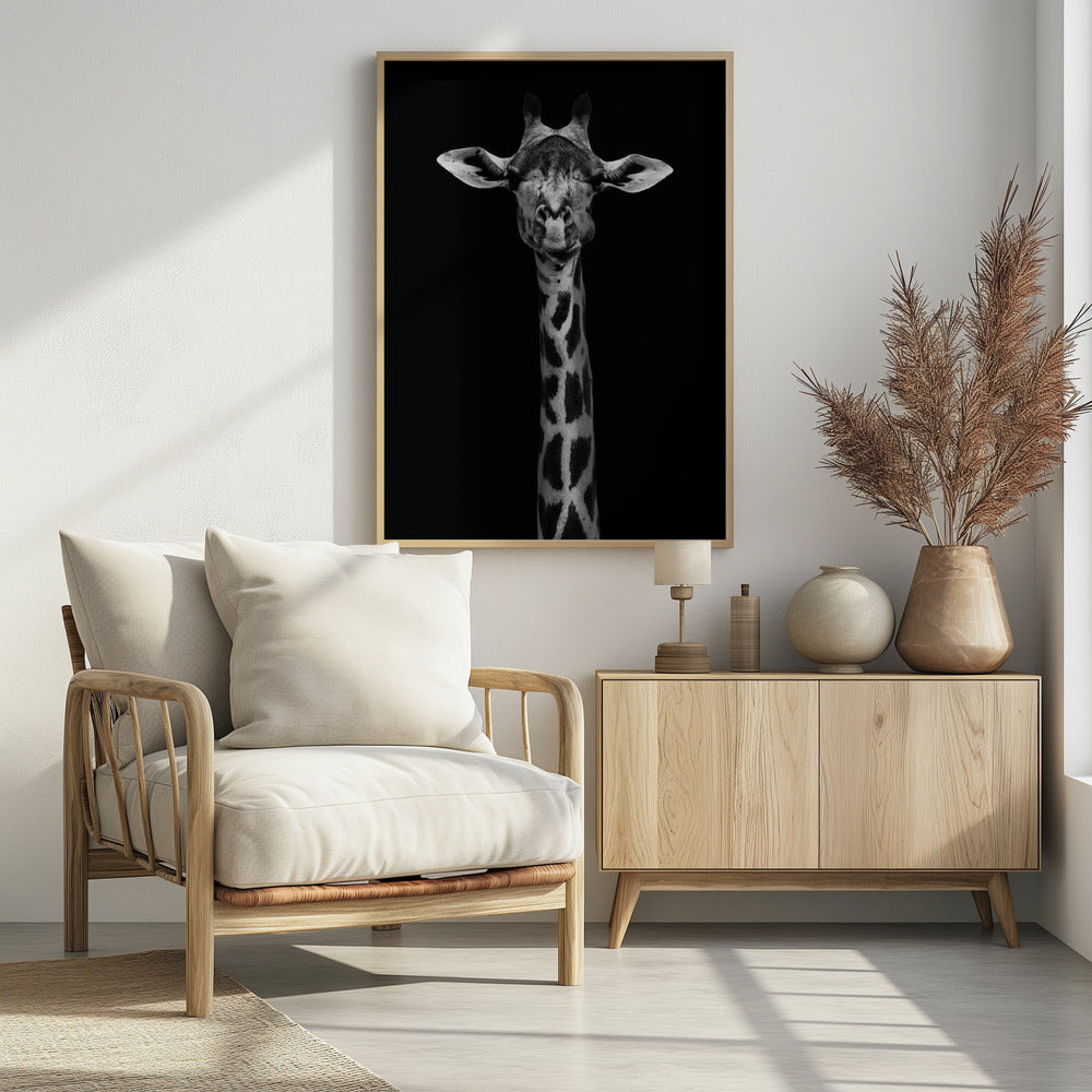 Girafportret | Poster