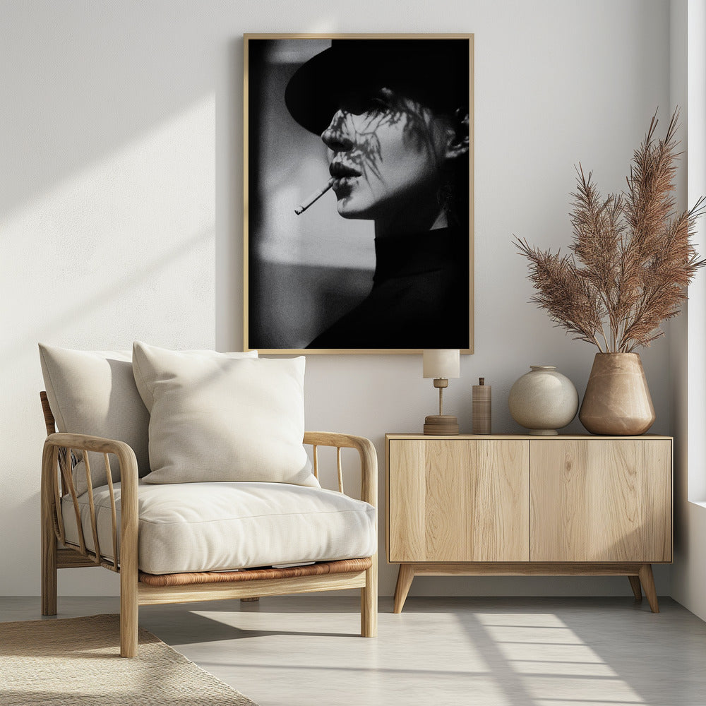 dame in het zwart | Poster