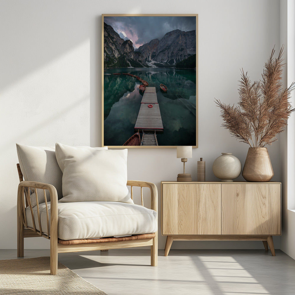 Braies-reflecties | Poster