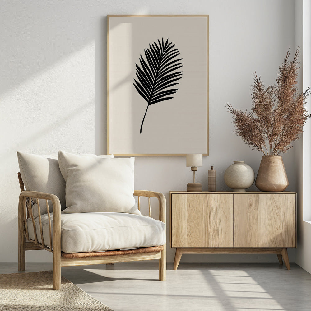 Zwarte Palm | Poster
